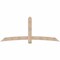 Ekena Millwork Bellingham Smooth Timber Gable Bracket, Douglas Fir, 96"W x 40"H x 5 1/2"D x 5 1/2"F, 10/12 Pitch GBW096X40X0606BEL00SDF - alternate 1